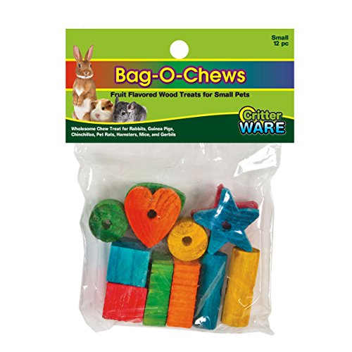 Ware Manufacturing Pine Wood Bag-O-Chews Small Pet Treat, Small - Pack of 12