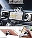 Car Mount, NOVOLAND Universal Magnetic Cell Phone Air Vent Mount Holder for Car, Strong Magnet 360 Rotation, Fits Apple and Android Smartphone iPhone Samsung Nexus and HTC, Silver