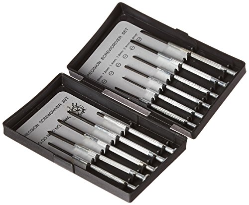 Screwdriver Bits Precision Screwdriver Set for Eyeglass, Watch Clock, Jewerly Repair, 11 Piece