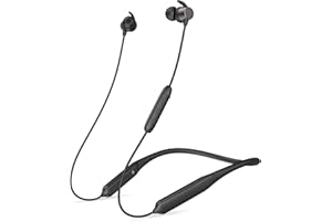 Tecno B1 Bluetooth Headphones, Bluetooth Earbuds Wireless with 60Hrs Playtime, Wireless Bluetooth Headphones for Sports, Sweatproof & IPX5 Waterproof Wireless Headphones（Black）
