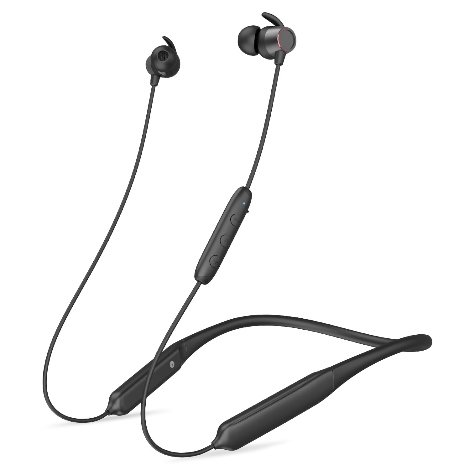 Photo 1 of Tecno B1 Bluetooth Headphones, Bluetooth Earbuds Wireless with 60Hrs Playtime, Wireless Bluetooth Headphones for Sports, Sweatproof & IPX5 Waterproof Wireless Headphones?Black?