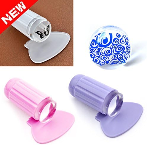 THY COTTON Transparent Nail Art Stamping Stamper Scraper Image Plate Manicure Print Tool DIY