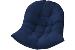 Samtiny Hammock Swing Chair Cushion, Hanging Basket Seat Cushion Pillow, Soft Hanging Egg Chair Back Cushions Pads, for Indoor and Outdoor Garden Offices