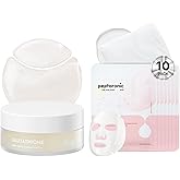 SNP [K Beauty Glutathione Dark Zero Toning Eye Patch & Peptaronic Sheet Mask