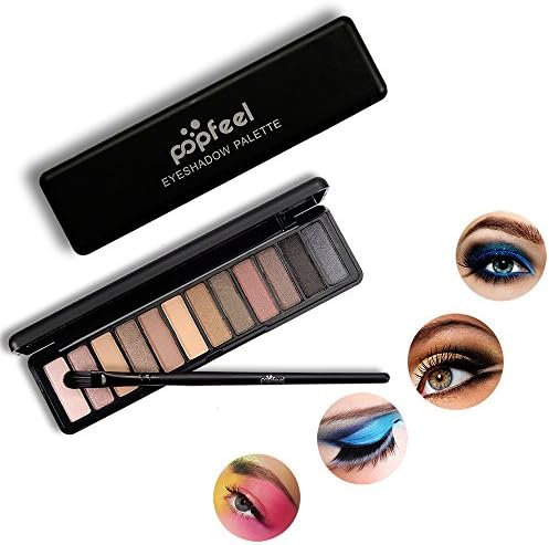 Jewby New Cosmetic Matte Eyeshadow Cream Eye Shadow Makeup Palette Shimmer Set