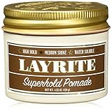 Layrite Super hold Pomade, 4 oz