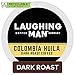 Laughing Man Columbia Huila, Single-Serve Keurig K-Cup Pods, Dark Roast Coffee, 44 Count