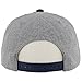adidas Mens Daybreaker Flat Brim Snapback Cap, Heather Grey/Collegiate Navy, One Size