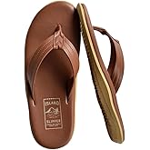 Made in Hawaii Island Slipper Classic Unisex Premium Leather Thong Sandals with Arch Support