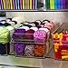 BINO | Plastic Storage Bins, Medium | THE HANDLER COLLECTION | Multipurpose Organizer Bins | Kitchen Pantry Organizers and Storage | Clear Containers for Organizing Home | Freezer Organizer