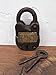 Prison Lock Padlock Antique-Finish w/Keys Hospital New York Insane Asylum