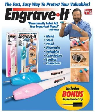 Shag Handheld Battery Operated Engrave pen with free 1 replecment point