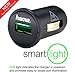 Hama 12Watt/2.4 Amp Car Charger + Military Grade Lightning Charge/Sync Cable