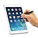 Elemart Stylus Fine Point Unique Design Universal Screen Precision Touch Pen for iPad iPod iPhone Samsung Galaxy Samsung Galaxy Note Nexus LG and Other Capacitance Touch Screen Devices (Black)