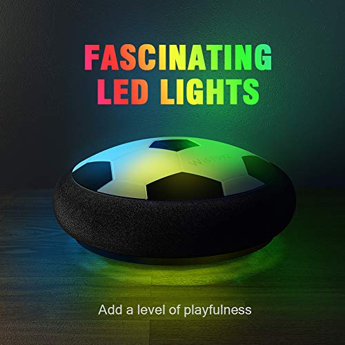 image for WisToyz Kids Toys Hover Soccer Ball Set with 2 Goals, Air Soccer with 