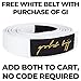 Gold BJJ Jiu Jitsu Gi - Ultra Lightweight Men's Aeroweave - Preshrunk Brazilian Jiu Jitsu Uniform for Men
