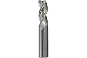 Sowa Tool 153154 1/4" Diameter x 1/4" Shank 0.005" Radius 3-Flute Regular Length Corner Radius Aluminum Green Series Carbide 