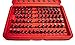 Bastex 100pc Security Bit Set Torx Star Tamper Screws Hex Key Phillips Slotted Tri Wing