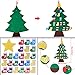 Outgeek Felt Christmas Tree, Countdown Advent Calendar Tree DIY Christmas Tree Advent Calender with 24 PCS Ornaments for Kids New Year Door Wall Hanging Xmas Decoration