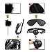 10 Pcs Under Bed Restraint Set,ihreesy SM Slave Passion Sex Body Bondage Kit Fetish Love Cuffs for Couple Lover Adult (black)