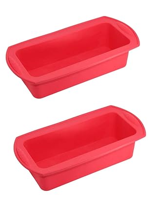 Moldes de silicona para repostería de pan, antiadherentes, 8 x 3,7 ...