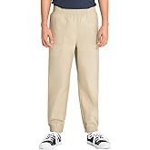 Real School Uniforms Boys & Girls Pull-on Jogger Pants with 2 Pockets & Elastic Waistband