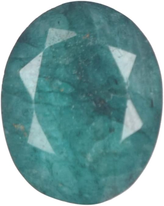 Real Gems Cuenta de Esmeralda Natural, Piedra Preciosa Esmeralda, Esmeralda brasileña Verde