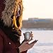 PISEN Rechargeable 2-in-1 Hand Warmer & Power Bank with 7500mAh Capacity and Two Heated Sides Ideal for Winter Sports, Cold Days, Outdoor Activities and More