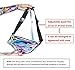 Dolores Women's PVC Hologram Fanny Pack Belt Waist Bum Bag Laser Travel Beach Purse, Iridescence