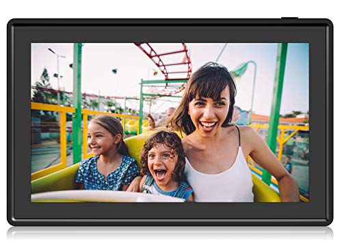 Feelcare 11.6 Inch 16GB WiFi Digital Picture Frame, 2.4GHz and 5GHz Dual Band WiFi, Touch Screen, 1920×1080 IPS LCD Panel, Wall-Mountable, Send Photos from Anywhere in The World(Black)