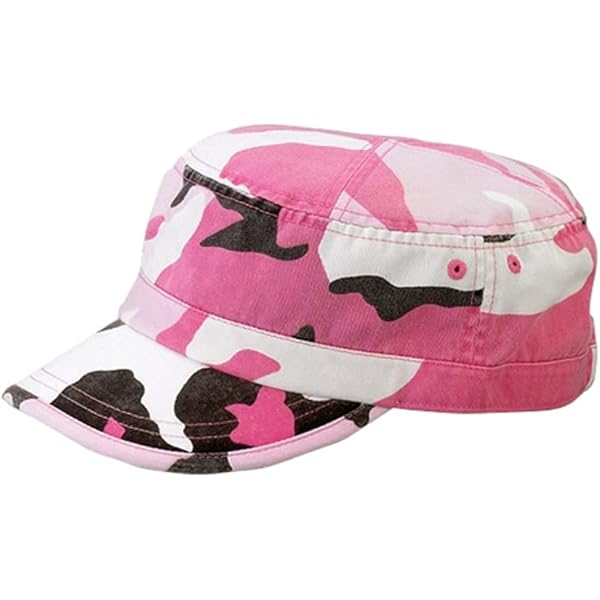 Camo Washed Army Cap- Pink Camo at Amazon Men's Clothing store