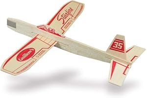GUILLOW'S PAUL K. GUILLOW, INC Starfire Balsa Wood Glider Plane