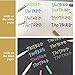Metallic Marker Pens, Metallic Painting Pen Set of 10 Assorted Colors Brush Tip for Birthday Greeting Gift Thank You Card DIY Photo Album by Taotree