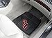 FANMATS 8910 Florida State Seminoles 2-Piece Heavy Duty Vinyl Car Mat Set, Front Row Floor Mats, All Weather Protection, Universal Fit, Deep Resevoir Design