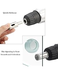 acrux7 agujero de diamante sierra cortador Kit, 15 piezas huecas de brocas de diámetro rango 6   50 mm. (1 4   2 inch), eléctrico   Sierra de corona () cuchillas de corte para baldosas de porcelana, cerámica, vidrio