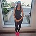 GBSELL Women Slim Sexy Sport Club Sleeveless Romper Jumpsuit Bodysuit (Black, S)