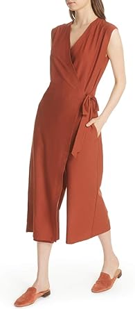 eileen fisher crepe jumpsuit