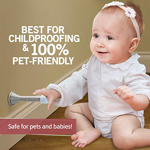 image for JD Jack N'Drill Door Stopper Satin Nickel Finish Door Stop 15 Pack - H