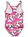 One Piece Swimsuits Teen Girl Unicorn Kid Beach Wear Cross Back Swimwear