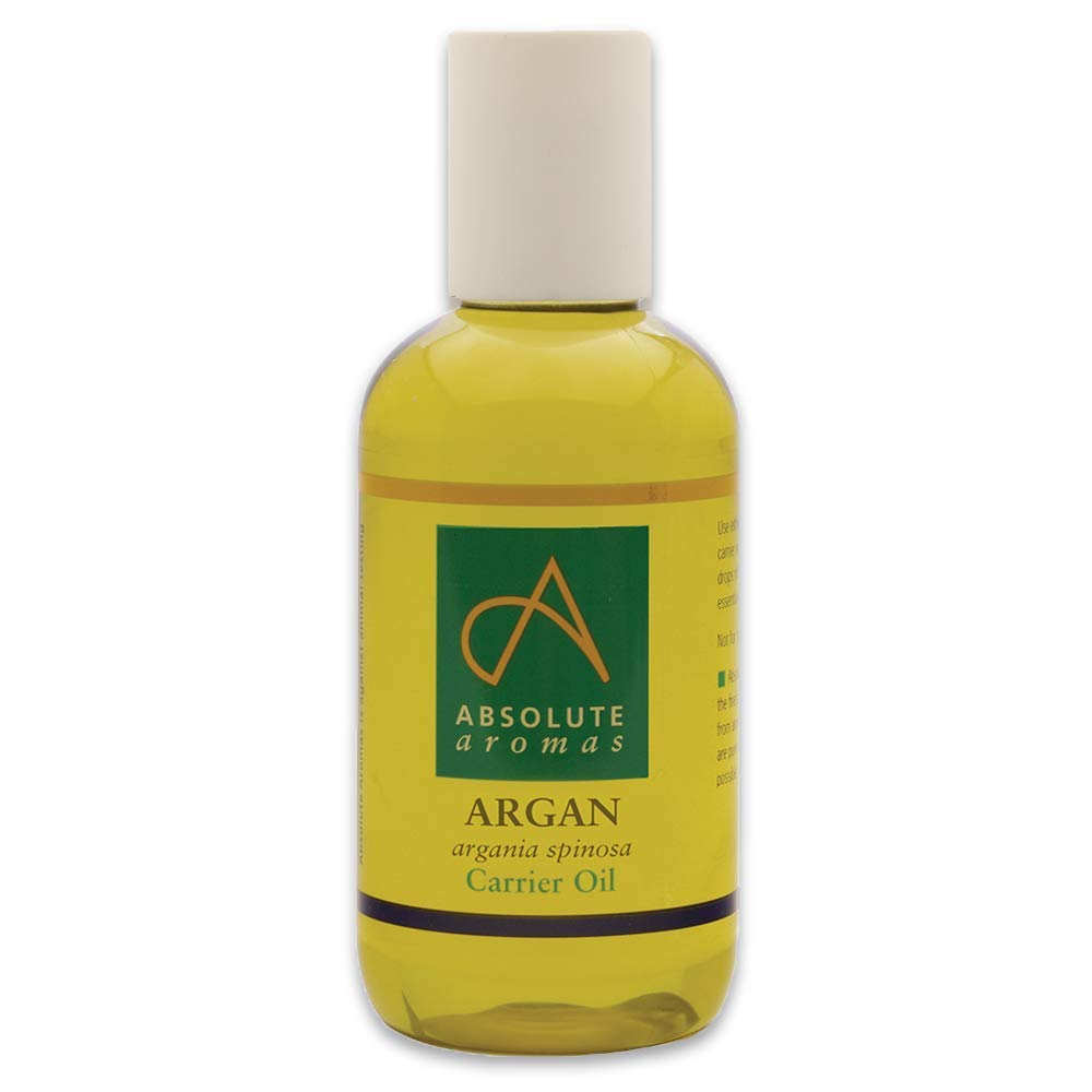 Absolute Aromas Argan Oil (Argania Spinosa) 50ml - Pure, Natural, Cruelty Free and Vegan - Moisturising Carrier Oil for Hair, Face and Massage