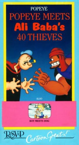 Popeye Meets Ali Baba's 40 Thieves / Boy Meets Dog (RSVP Cartoon Greats)