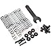 Yeah Racing 90mm Desert Lizard Two Stage Internal Spring Damper Pair Red For 1/10 Crawler #DDL-090RD