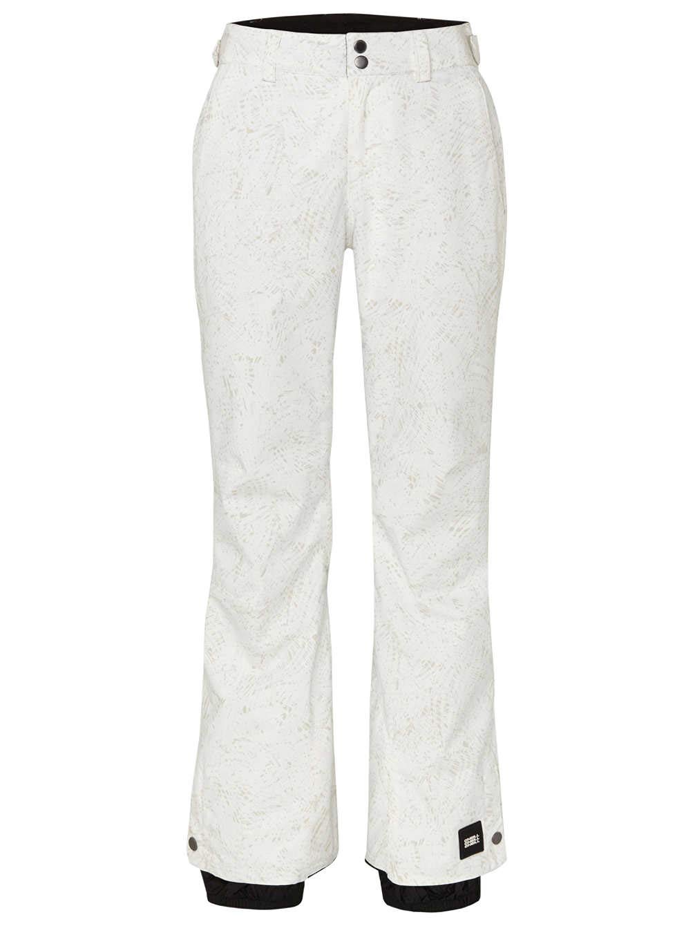 O'Neill PW Glamour Pants-1960 Women's Ski Trousers White AOP W/Green-XL Pink Black