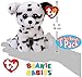 Ty Beanie Babies Dogs Franklin, Harper & Catcher Gift Set Bundle with Bonus Matty's Toy Stop Storage Bag - 3 Pack