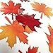 KALEFO Fall Leaves Party Treat Bags Autumn Gift Bags 24ct