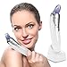 Blackhead Remover, Electronic Facial Pore Cleaner Acne Blackhead Removal Rechargeable Utilizes Pore Vacuum Extraction By iSuri , Comedone Extractor（White）