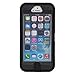 iPhone 5 Case, FOGEEK Heavy Duty PC and TPU Combo Protective Defender Body Armor Case Compatible for iPhone 5 & iPhone 5S（not Support Fingerprint Function）(Black)