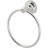 Gatco 4122 Tavern Towel Ring, Polished Nickel, 6.5"