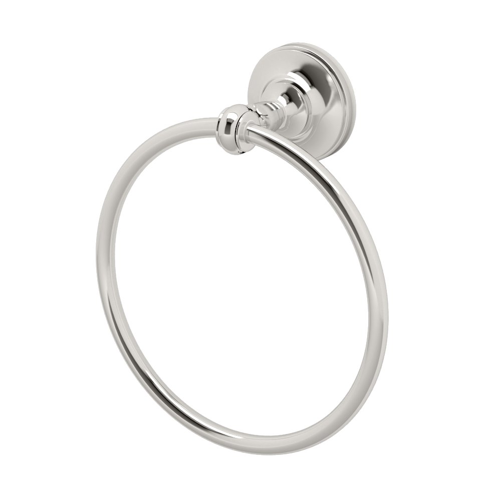 Photo 1 of Gatco 4122 Tavern Towel Ring, Polished Nickel, 6.5"