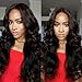 Donmily Hair Indian Body Wave Human Hair Weave 3 Bundles 100% Unprocessed Remy Virgin Hair Natural Black Color 285g (8